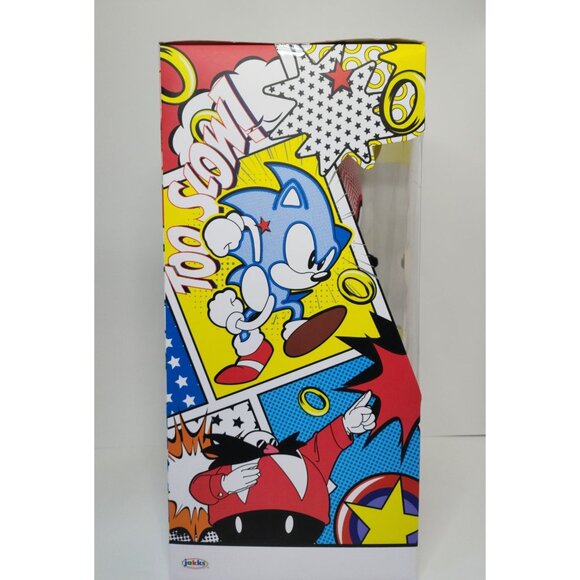 Comic Knuckles 15" Plush Sonic The Hedgehog Collectible By Jakks - Picture 4 of 4